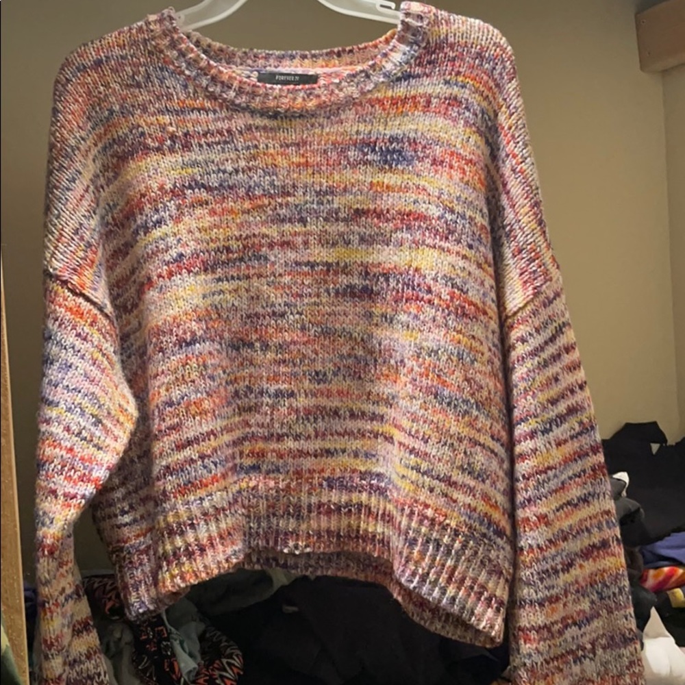 Forever 21 cropped sweater